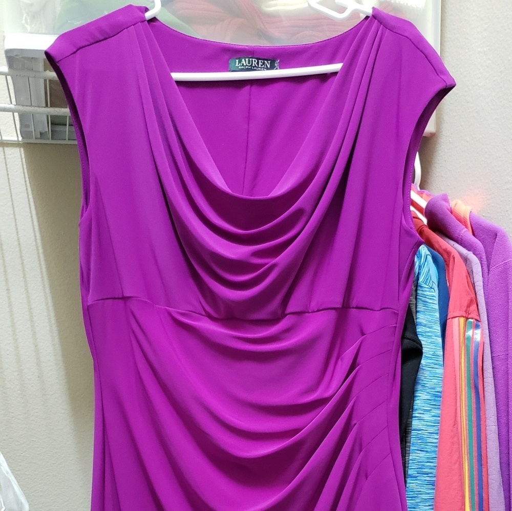 Ralph Lauren Fushia Dress